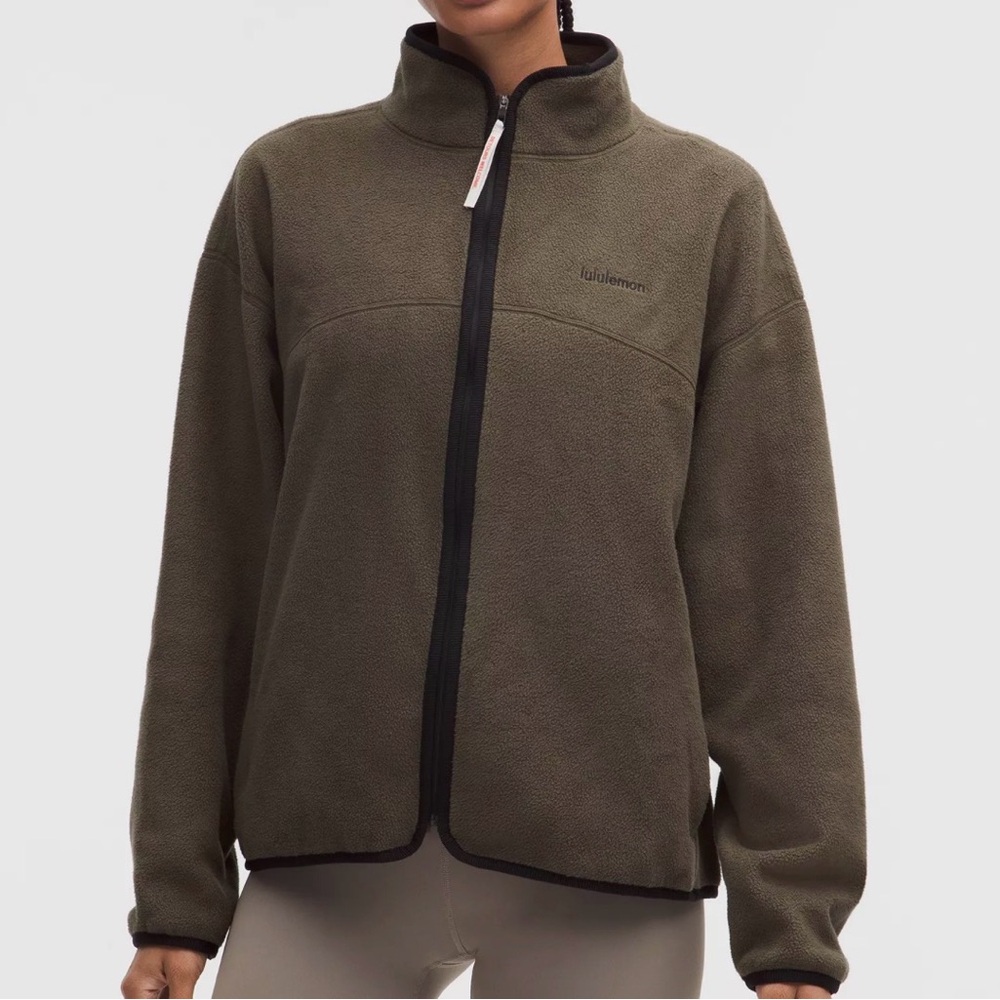 Lululemon Tumbled Fleece Full-Zip Jacket